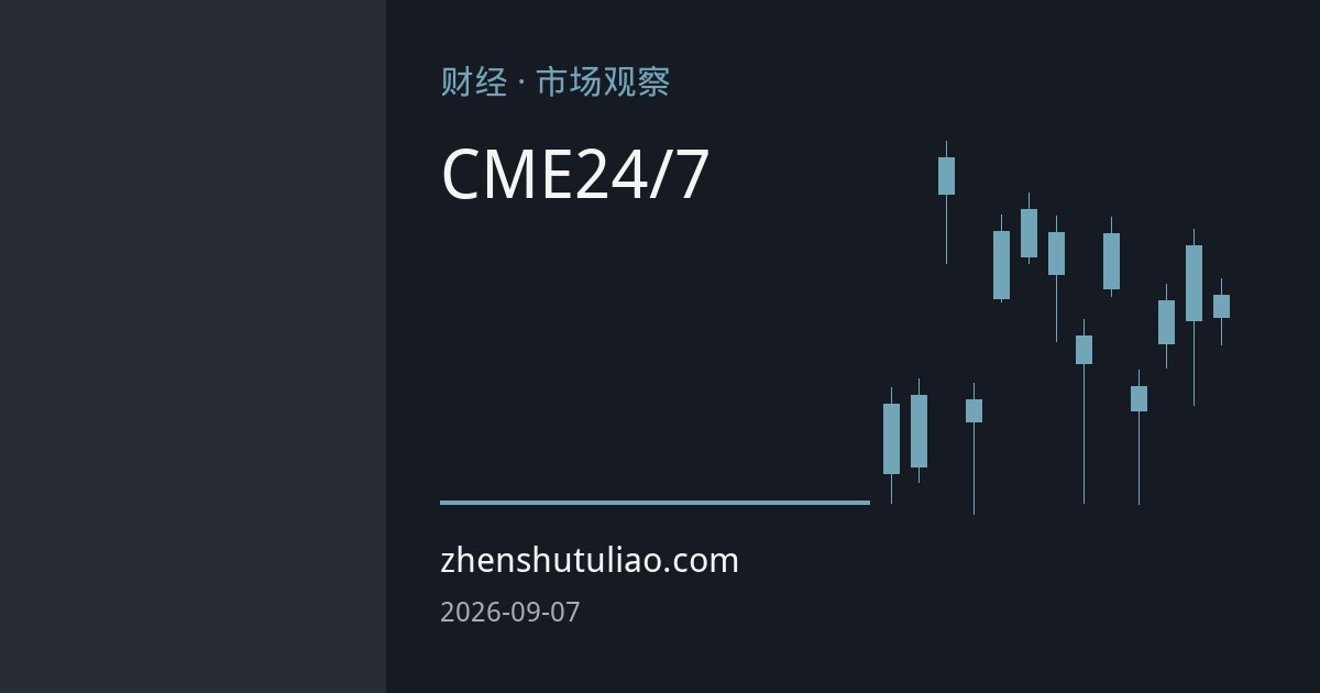 CME白银期货迈向24/7全天候交易：基础设施升级如何重塑贵金属定价新格局